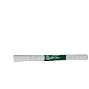 Bokplast självhäft. 50my 2mx33cm blank