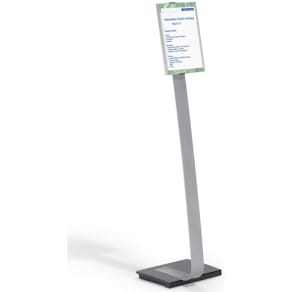 Golvskylt DURABLE info sign stand A4