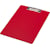 Klemplaat Q-CONNECT, PP, ft A4, rood