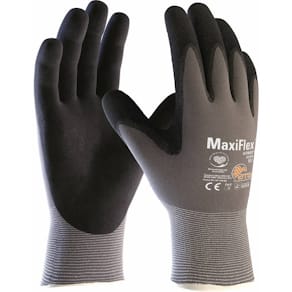 Arbeitshandschuh BIG MaxiFlex Ultima, grau/schwarz, Größe 10 (XL)