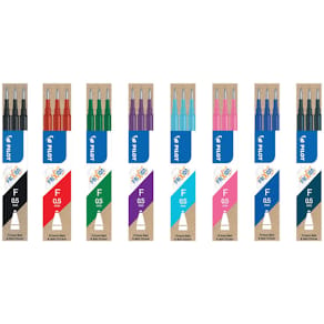 Refill PILOT Frixion 0,5mm svart 3/fp