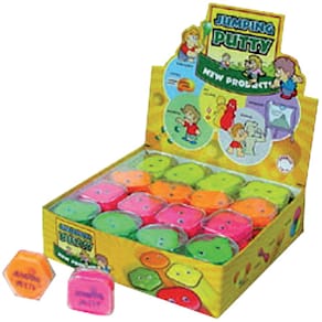 Springknete Wunderknete, Neonfarben