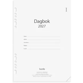 Business kalendersats Dagbok 2027