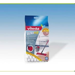 Moppebetræk Vileda UltraMax våd, hvid 36 cm