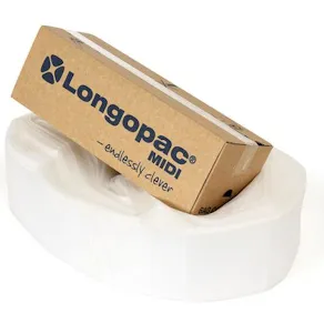 Säckkassett LONGOPAC Midi Standard 85m Transparent