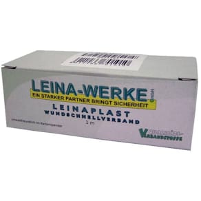 Pflaster LEINA-WERKE, elastisch, 1 m x 8 cm, hautfarben