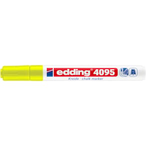 Kreidemarker edding 4095, 2–3 mm, neongelb