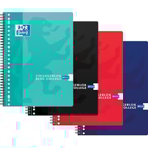 Collegeblok Oxford School, ft A4+, 160 bladzijden, 23-gaats