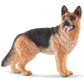Spielzeugfigur SCHLEICH Deutscher Schäferhund, 6,6 x 3,1 x 5,6 cm