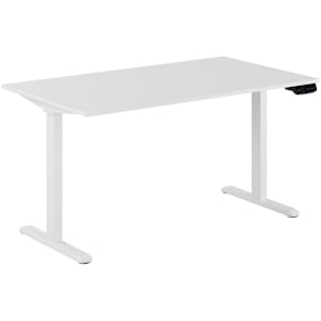 Skrivbord Ergo 2-motorigt 140x80cm vit