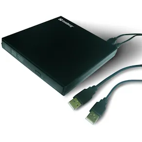 USB Mini DVD Burner, Black