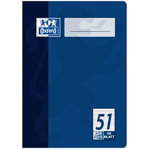 Oktavheft Oxford Optik Paper, A6 32 Blatt 90g liniert