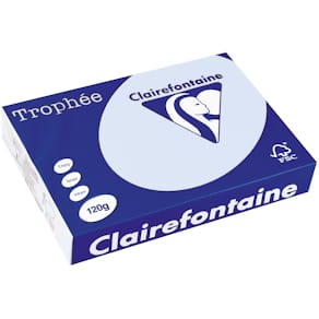 Gekleurd papier Clairefontaine Trophée Pastel, A4, 120 g, 250 vel