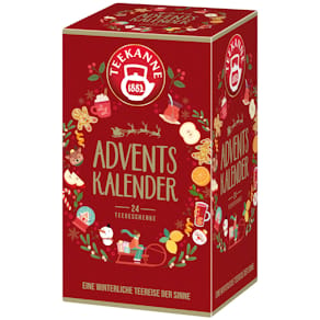 Adventskalender TEEKANNE Tee, 24 Teegeschenke