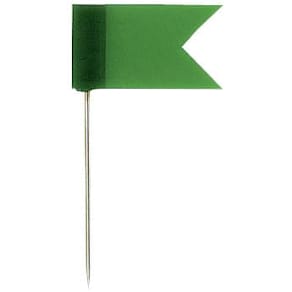 Markierfahne ALCO 718, 20 St., grün