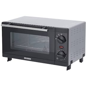Backofen Severin Mini 9l, schwarz-silber