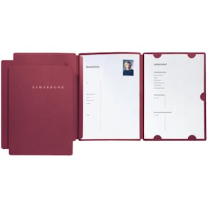 Bewerbungsmappe PAGNA SELECT, rot