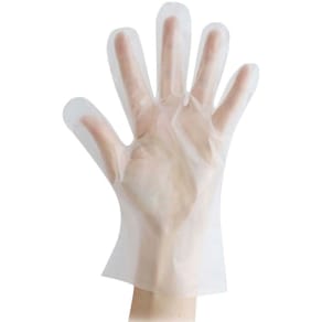 Engangshandsker TPE S, transparent, 200 stk