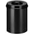 Papierbak V-part vlamdovend, 15 l, zwart