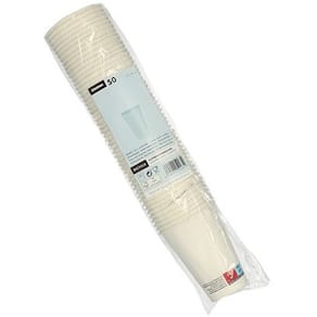 Trinkbecher PAPSTAR, 0,18 L, 50 St., weiß