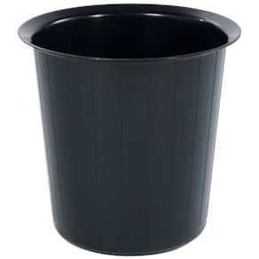 Papperskorg Svart, 22L, plast