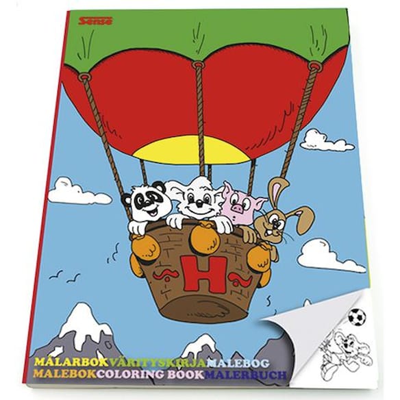 Malebok SENSE Hector & vennene