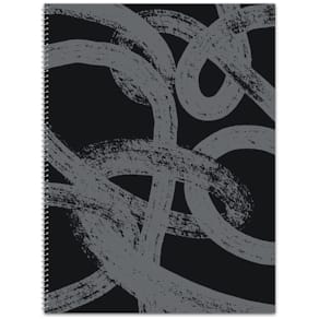 Collegeblock Ursus Style Recycling A4 80 Blatt kariert schwarz