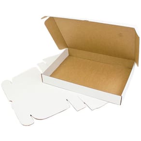 Självlåsande låda 220x143x62mm vit ES19