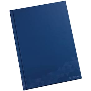 Geschäftsbuch Donau, liniert, blau