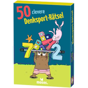 Kartenset MOSES. Clevere Denksport-Rätsel, 50 Karten