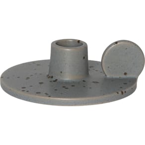 Ljusstake Plate grå