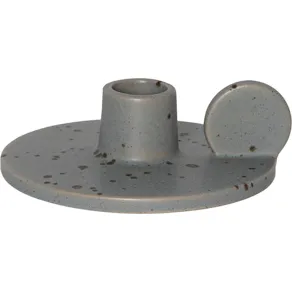 Ljusstake Plate grå