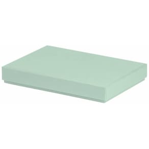 Aufbewahrungskarton Rössler Boxline, mint, A5, rechteckig