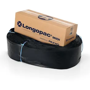 Säckkassett LONGOPAC Midi Strong 70m svart