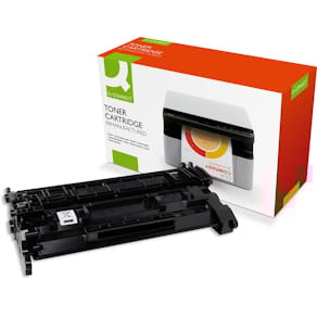 Toner Q-CONNECT CF226X, zwart, 9000 pagina's, voor HP