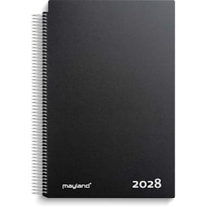 Dagskalender Mayland Classic 2028, 236×323 mm, sort, FSC Mix