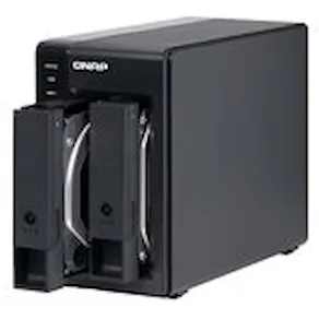 QNAP TR-002 - Hårddiskarray - 2 fack (SATA-600) - USB 3.1 Gen 2