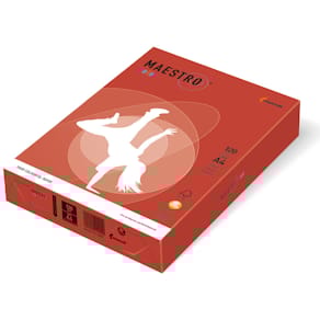 Kopierpapier MAESTRO COLOR Intensiv, A4, 120g, 250 Blatt, korall­