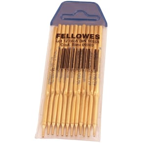 Balpenvulling Fellowes Stylofoor, blauw, pak 12 stuks