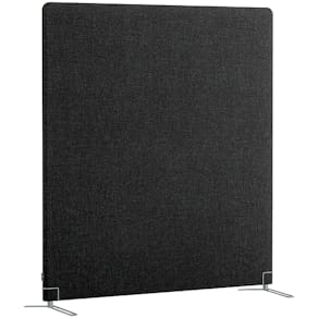 Golvskärm Selma 1400x1500 mm svart