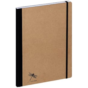 Notizbuch PAGNA Pur, A4, kariert, natur