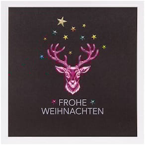 Weihnachtskarte PERLEBERG Prisma