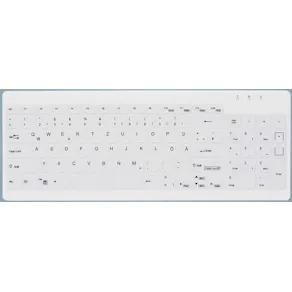 Active Key QuickClean Med Keyboard Rem Cov Comp W White