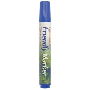Märkpenna Friendly Marker Blå, konisk, 1mm