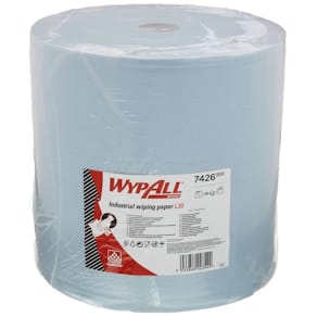 Wischtuchrolle WypAll L30, blau, 3-lagig, 25 m