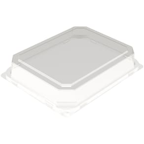 Låg til plastbakke Færch PET, 232x184x41 mm, til 2227-1Y, 288 stk