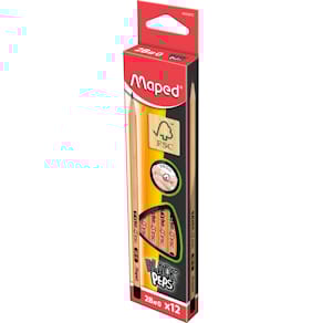Bleistift Maped Black'Peps, 2B