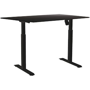 Skrivebord eller Easydesk Adapt I 140x80 cm sort