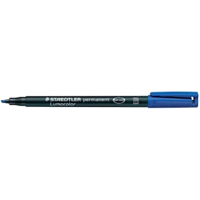 Folienstift STAEDTLER Lumocolor permanent B, blau