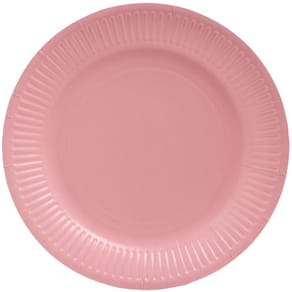 Tallrik PRONAPPE papper 23cm rosa 20/fp